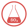 Contais Sulfur dioxide and sulfites in concentrations higher than 10mg/kg or 10ml/L